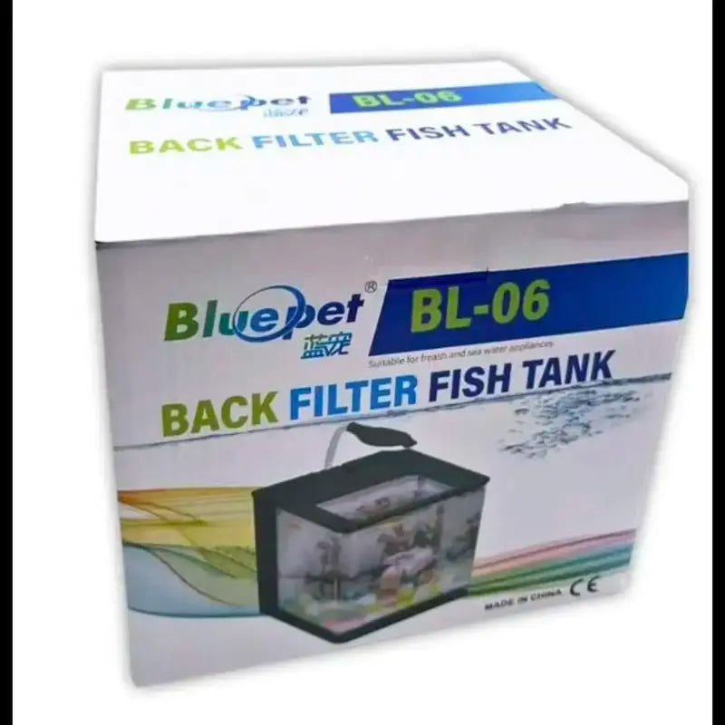 Bluepet BL 06 back filter acrylic fish tank LED 2.5L