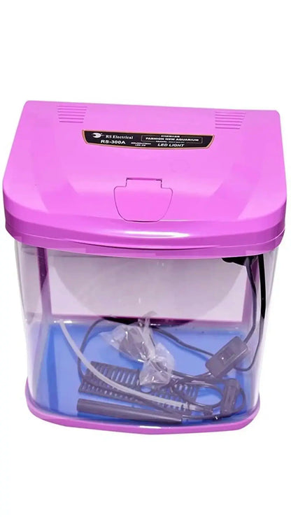 RS Electrical RS-300A Stylish Aquarium with LED Light & Filter  (30 x 20 x 37 Cm)