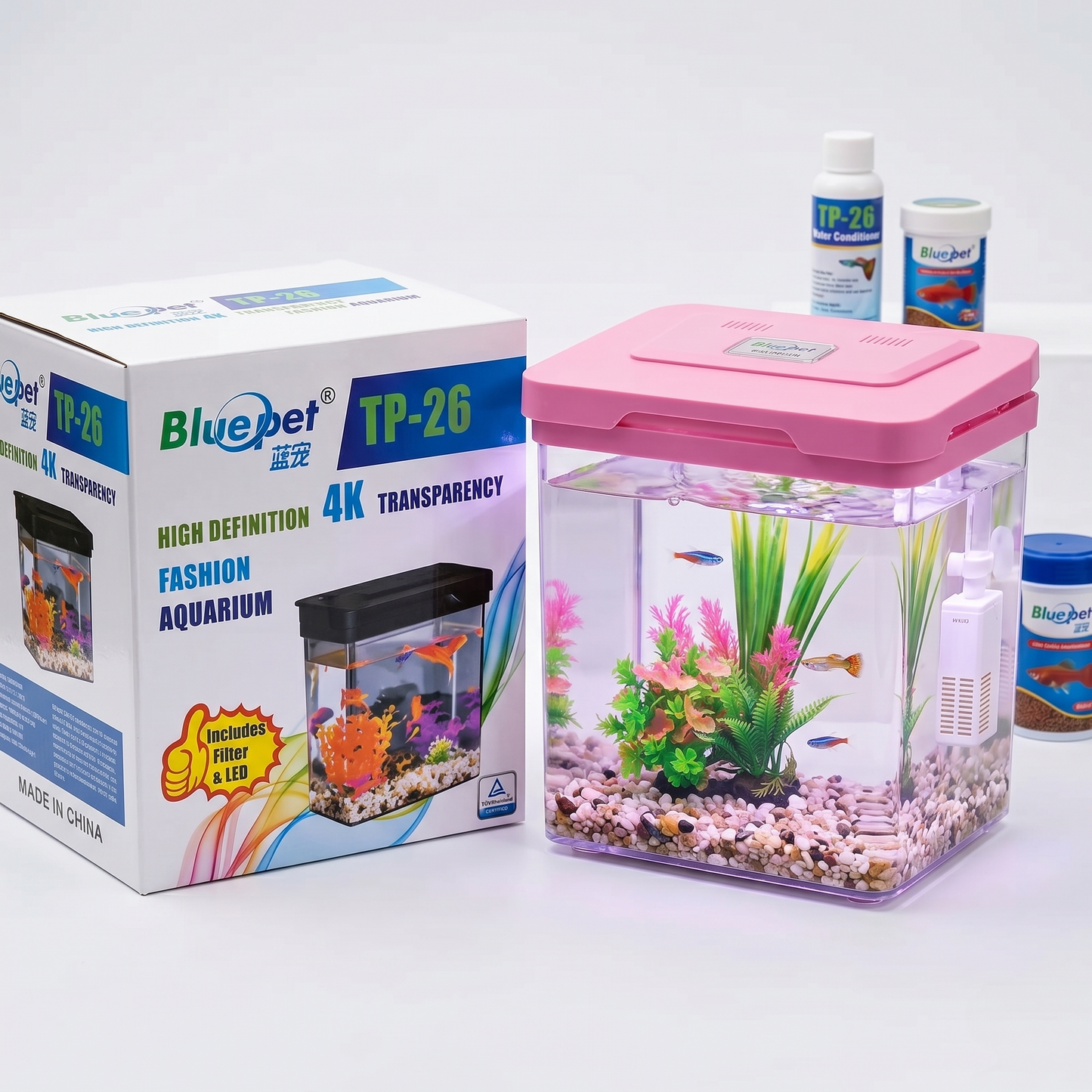 Bl TP 26 Mini Aquarium Tank 26 x 19 x 18 cm