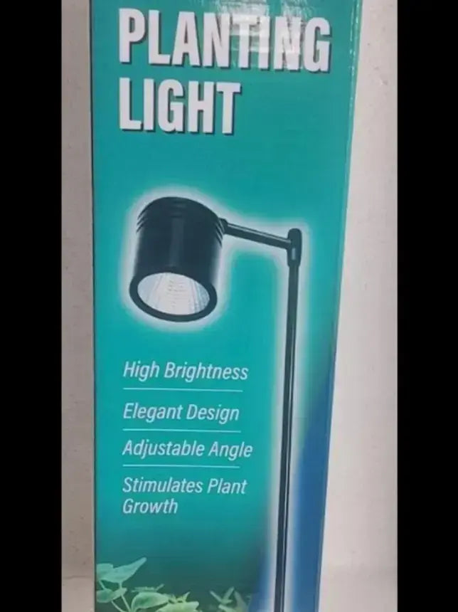 Roxin RX-D300 6W LED Aquarium Clamp Lamp – Adjustable Clip-On Light for Planted & Nano Aquariums