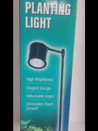 Roxin RX-D300 6W LED Aquarium Clamp Lamp – Adjustable Clip-On Light for Planted & Nano Aquariums