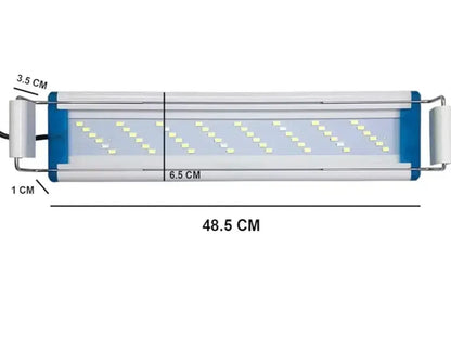 Bluepet BR 50 Aquarium Light white blue 14W Extendable brackets