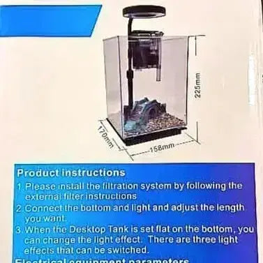 Buy bluepet BL 07 desktop aquarium at best price