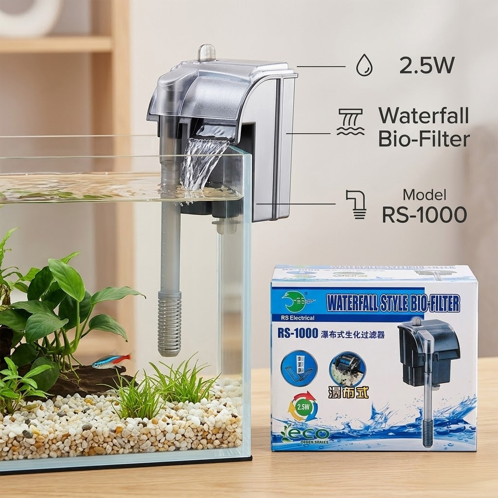 RS Electrical RS1000 Aquarium Hang On Filter