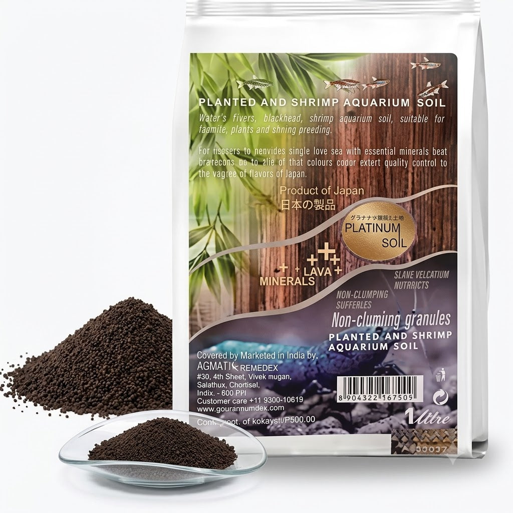 Aquatic Remedies Platinum Soil for Planted & Shrimp Aquariums 1 kg