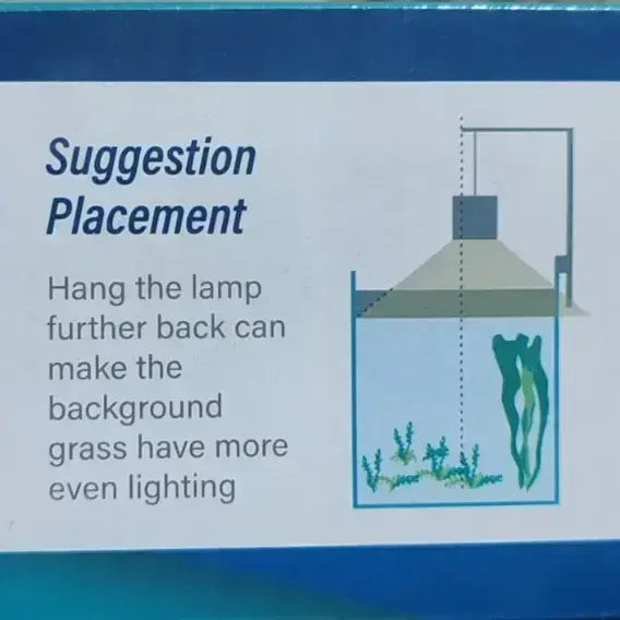 Roxin RX-D300 6W LED Aquarium Clamp Lamp – Adjustable Clip-On Light for Planted & Nano Aquariums