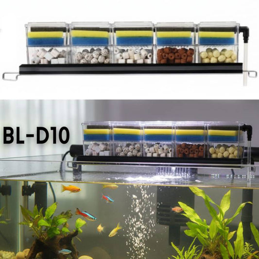 Bluepet Drip Box Multi Level Filter with bio media