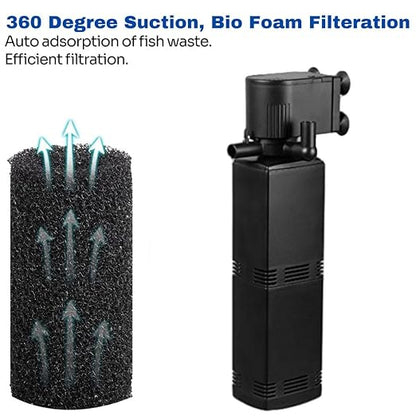 Bluepet Aquarium Internal Filter BL-333F