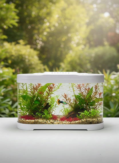 Buy Bluepet TP-360 4K Fashion Aquarium with LED Light & Filter Online 30 x 19 x 18 cm