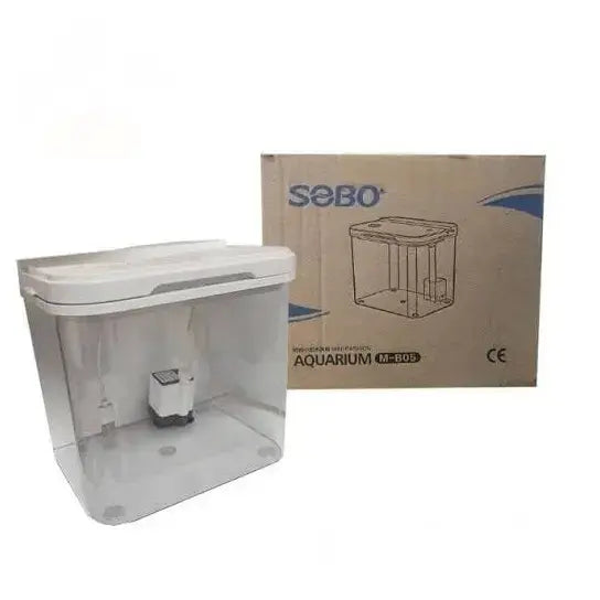 SOBO M-B05 Mini Aquarium (3 Litres) – With Built-in LED Light & Powerful 220 L/H Filter