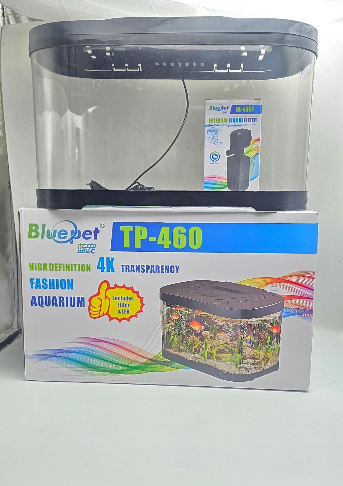 Buy Bluepet TP-460 Fashion Aquarium with LED & Filter Online