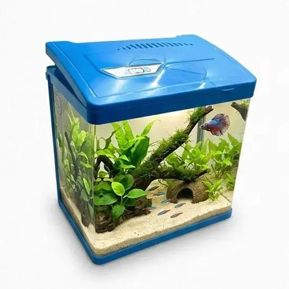 Bluepet BY-240 Smart Scenic Glass Aquarium with LED Light & Filter