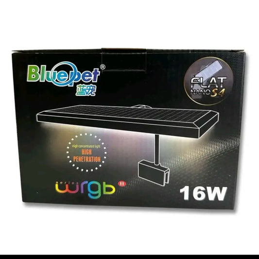 Blue pet Flat Nano S4 WRGB High Plantation Aquarium Light – 16W Lamp