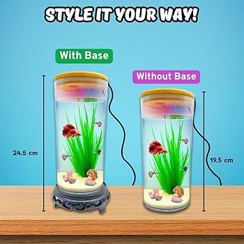 Bl tp10 mini aquarium high definition 4k transparency mini aquarium