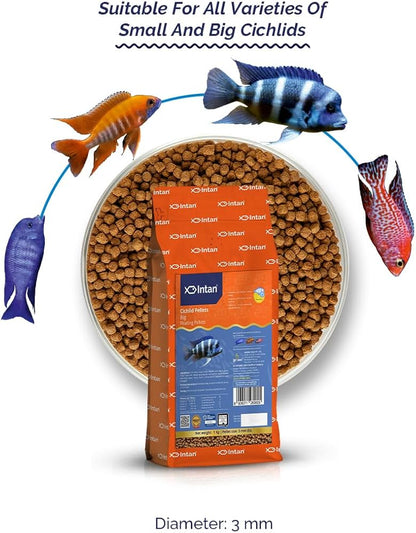 Intan Cichlid Pellets - Big | Floating Fish Food