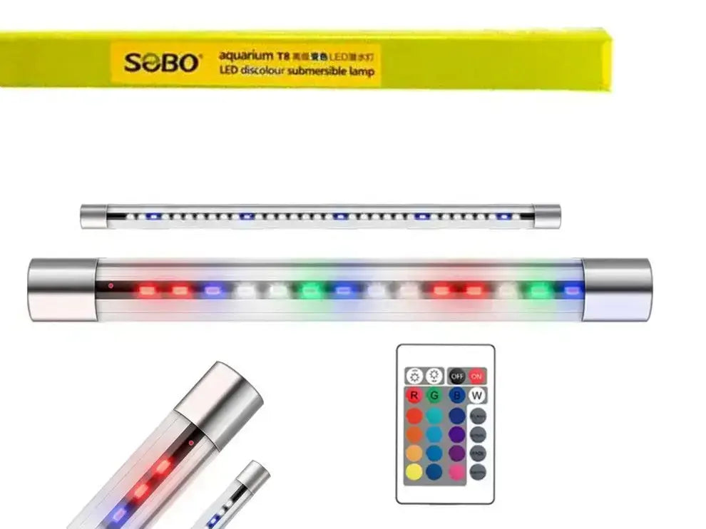 Sobo T4 Series Multi Color Submersible Led lamp with Remote control T4-380