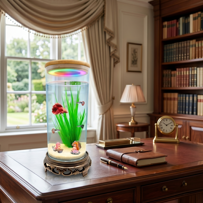 Bl tp10 mini aquarium high definition 4k transparency mini aquarium